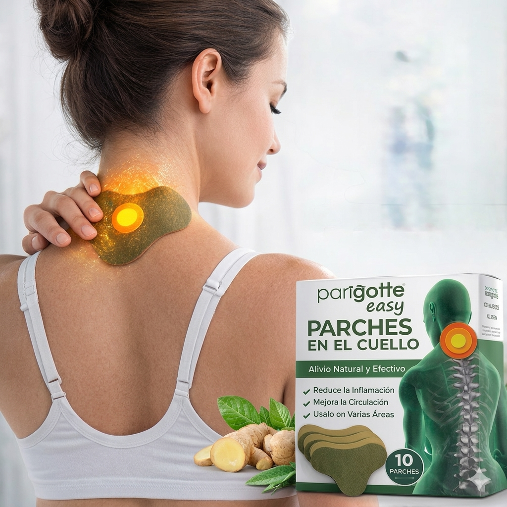 Parches para el Dolor de Cuello Naturales 30unid | Alivio Cervical Herbal