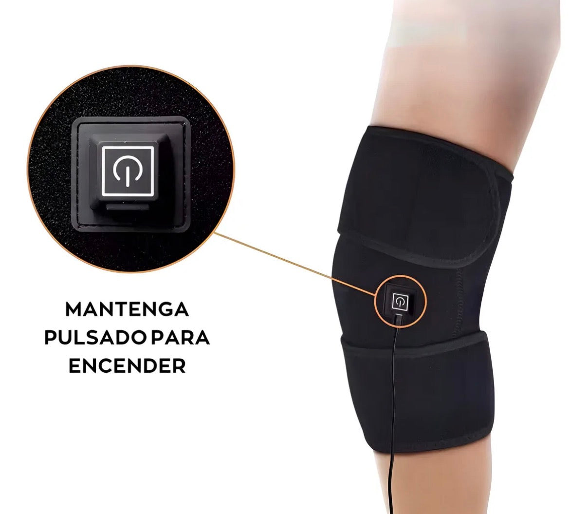 Rodillera Térmica con Calor + Loción de Cobra de Regalo