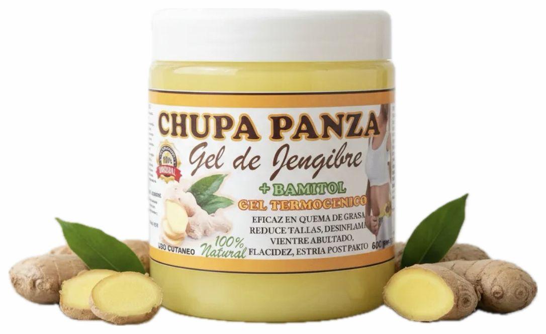 Gel de Jengibre Termoactivo Chupa Panza | Gel Corporal Natural para Masajes Reductores y Tonificación