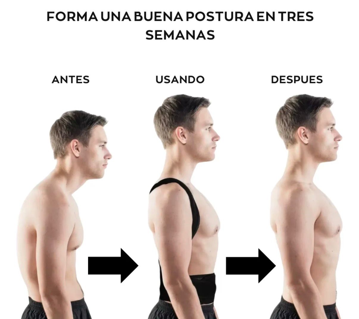 Corrector de Postura Ajustable Unisex | Soporte de Espalda Cómodo y Discreto