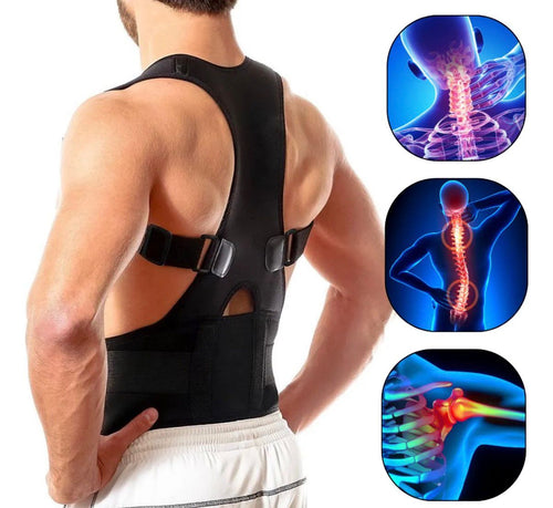 Corrector de Postura Ajustable Unisex | Soporte de Espalda Cómodo y Discreto