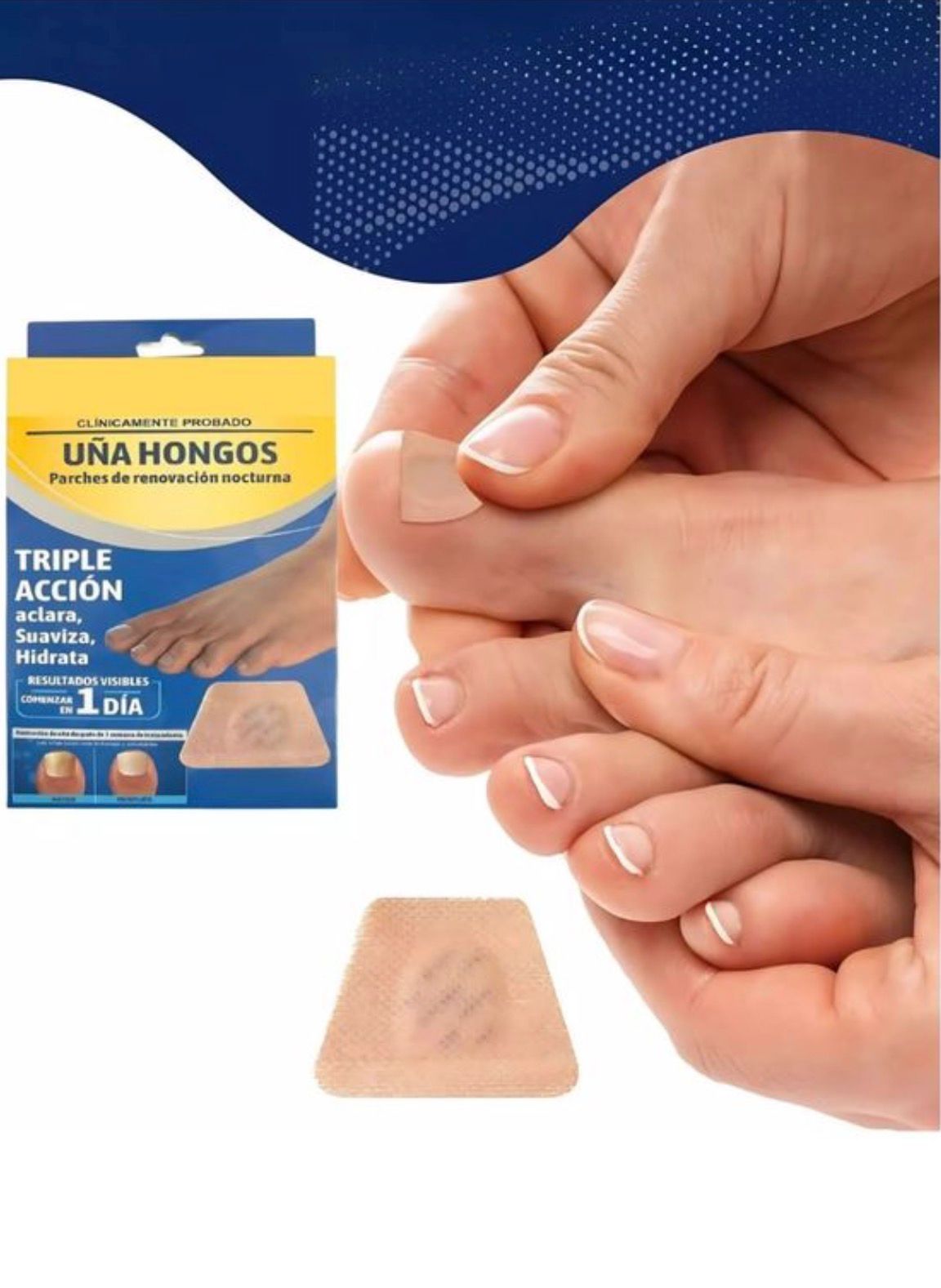 Parches para hongos y cuidado de las uñas + Regalo